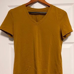 Lululemon Love V-Neck T-Shirt - Mustard
